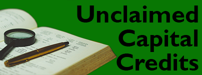 Unclaimed Capital Credits Image